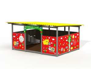 Теневой навес «Хуторок»