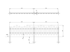 Заборчик «Сказка»