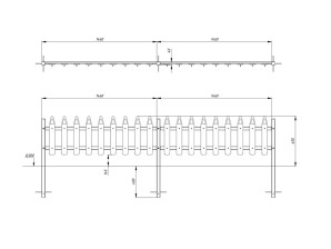 Заборчик «Карандаши»