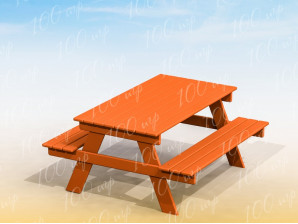 Стол со скамьями «Пикник»